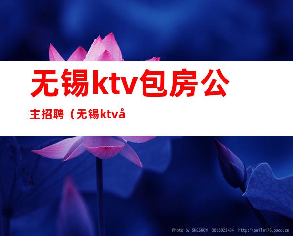 无锡ktv包房公主招聘(无锡ktv公主收费标准)