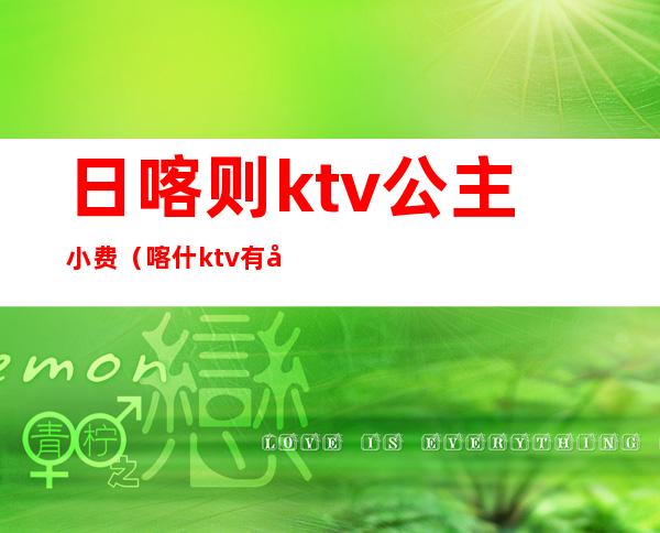 日喀则ktv公主小费(喀什ktv有公主)
