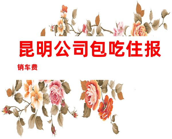 昆明公司/包吃住报销车费