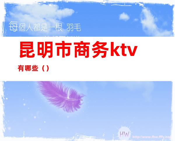 昆明市商务ktv有哪些()
