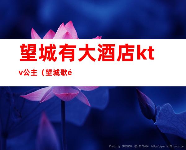 望城有大酒店ktv公主(望城歌门ktv)