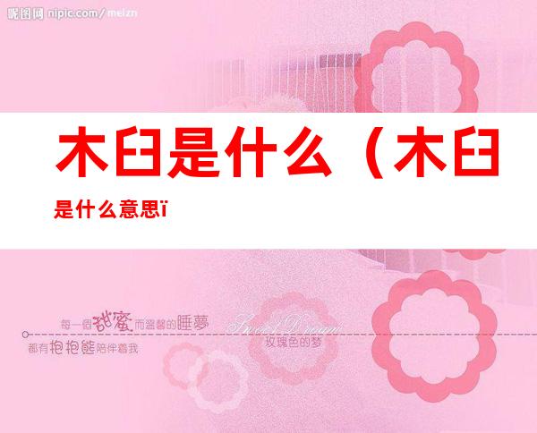 木臼是什么（木臼是什么意思）
