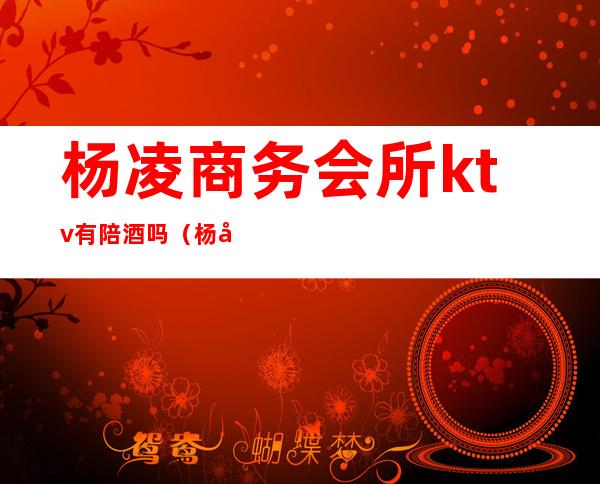 杨凌商务会所ktv有陪酒吗(杨凌酒吧迪厅)