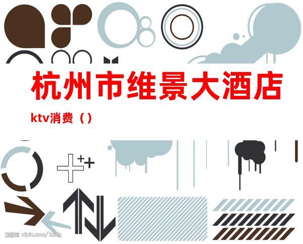 杭州市维景大酒店ktv消费（）