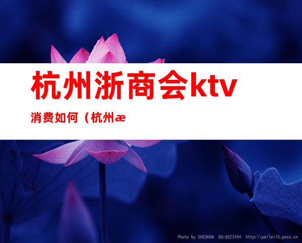 杭州浙商会ktv消费如何(杭州浙商会ktv消费如何报销)