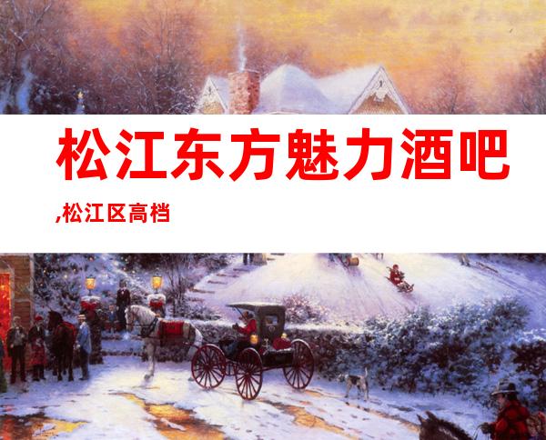 松江东方魅力酒吧,松江区高档又好玩的小酒吧会所预定