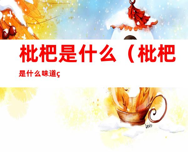 枇杷是什么（枇杷是什么味道的）