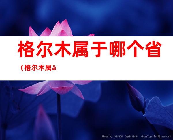 格尔木属于哪个省（格尔木属于哪个省地图）