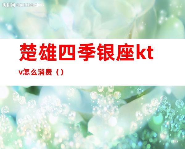 楚雄四季银座ktv怎么消费()