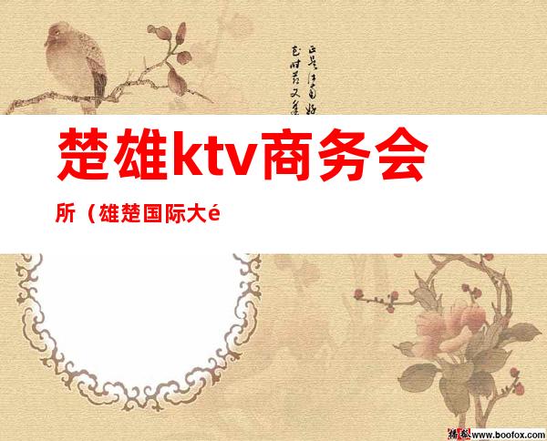 楚雄ktv商务会所（雄楚国际大酒店ktv）