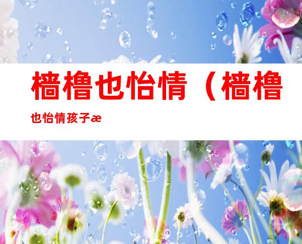 樯橹也怡情（樯橹也怡情孩子是谁的）