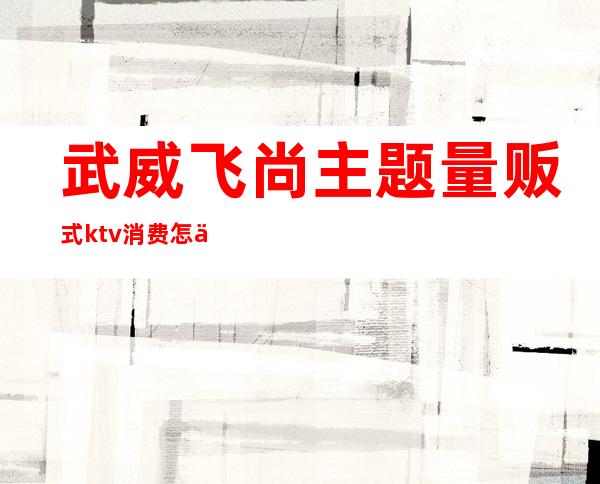 武威飞尚主题量贩式ktv消费怎么样()