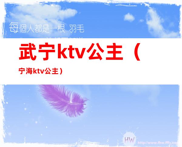 武宁ktv公主(宁海ktv公主)