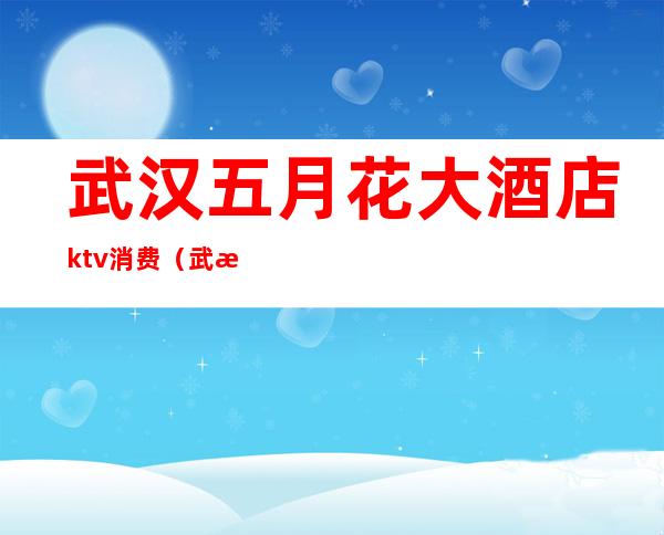 武汉五月花大酒店ktv消费（武汉五月花大酒店ktv消费价格）