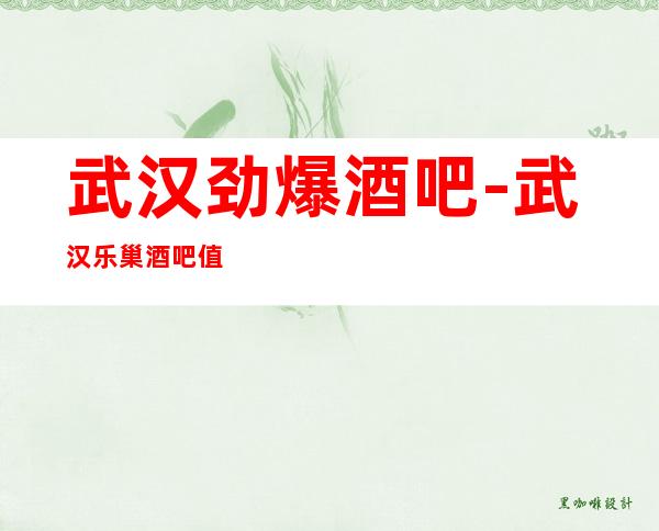 武汉劲爆酒吧-武汉乐巢酒吧值得一去热门休闲酒吧