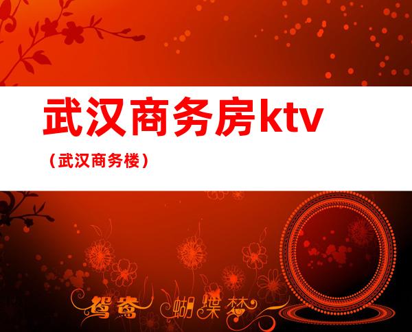 武汉商务房ktv(武汉商务楼)