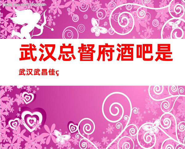 武汉总督府酒吧是武汉武昌佳美多的酒吧预订