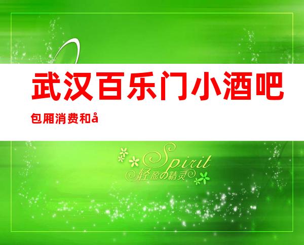 武汉百乐门小酒吧包厢消费和地址介绍