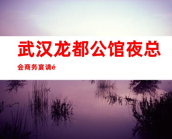 武汉龙都公馆夜总会商务宴请非常适合你_重复