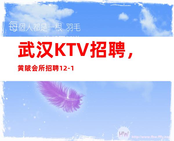 武汉KTV招聘,黄陂会所招聘12-15-20,福利待遇当天结清