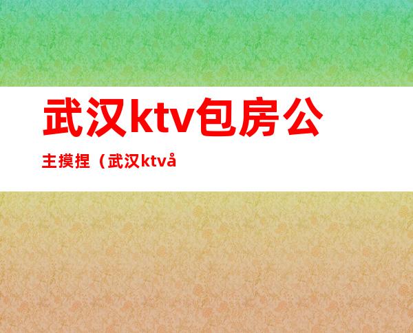 武汉ktv包房公主摸捏(武汉ktv叫公主多少钱过夜)