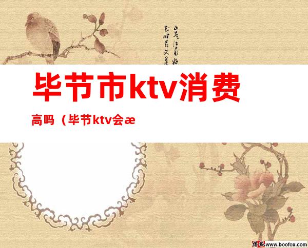 毕节市ktv消费高吗（毕节ktv会所有哪些）