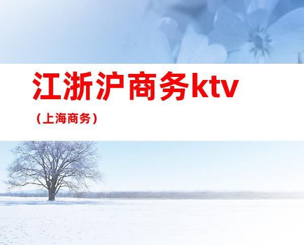 江浙沪商务ktv(上海 商务)