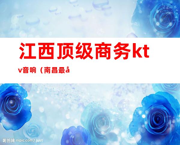 江西顶级商务ktv音响(南昌最好的商务KTV是哪家)