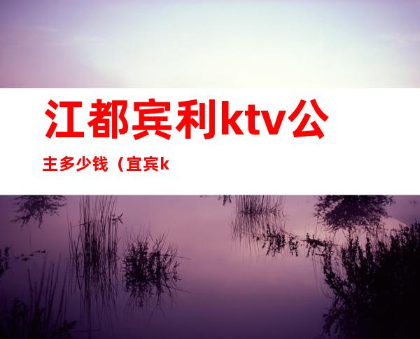 江都宾利ktv公主多少钱(宜宾ktv公主多少钱一位)