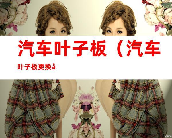 汽车叶子板(汽车叶子板更换对车有影响吗)