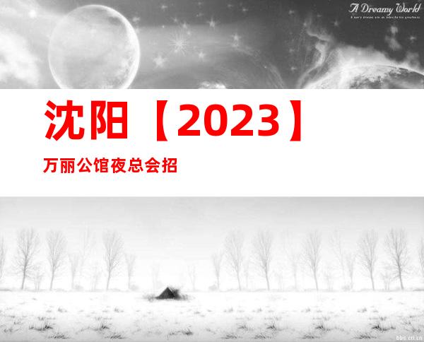 沈阳【2023】万丽公馆夜总会招聘礼仪服务员收入更高场