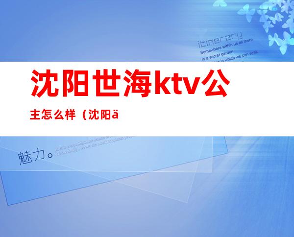 沈阳世海ktv公主怎么样（沈阳世海ktv商务酒店）