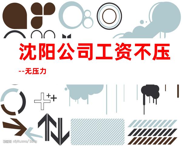 沈阳公司工资不压--无压力