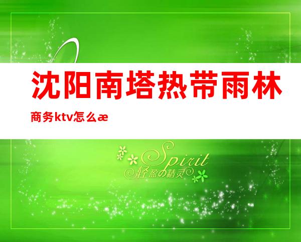 沈阳南塔热带雨林商务ktv怎么样()