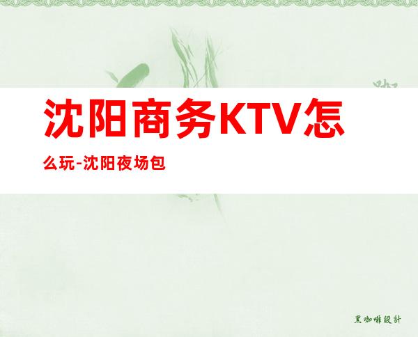 沈阳商务KTV怎么玩-沈阳夜场包厢预定