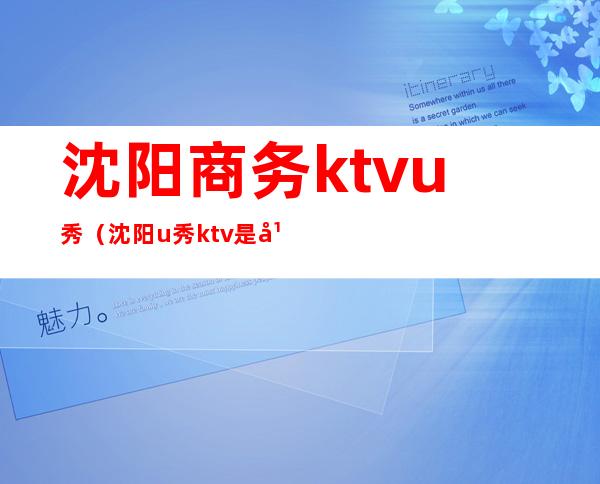 沈阳商务ktvu秀(沈阳u秀ktv是干什么的)