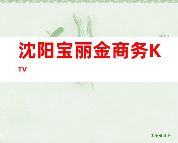 沈阳宝丽金商务KTV