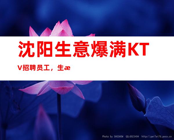 沈阳生意爆满KTV招聘员工,生意红火,客源稳定,收入高