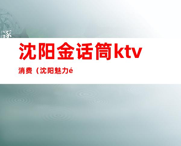 沈阳金话筒ktv消费(沈阳魅力金座ktv)