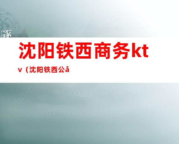 沈阳铁西商务ktv(沈阳铁西公司)