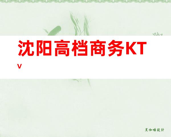 沈阳高档商务KTV