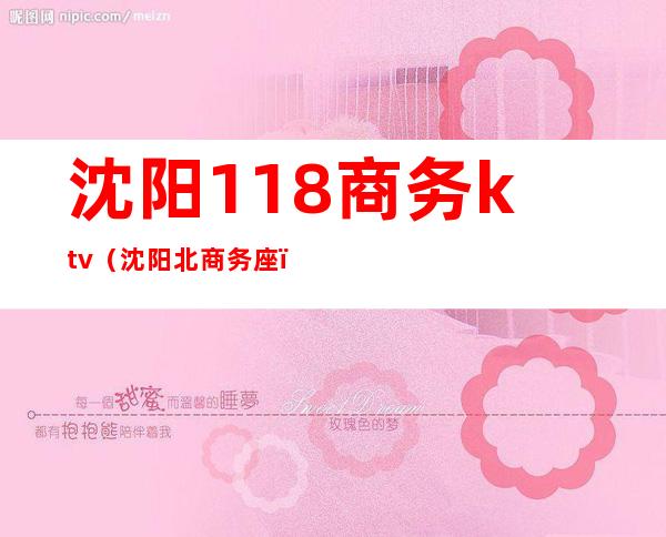 沈阳118商务ktv(沈阳北商务座)