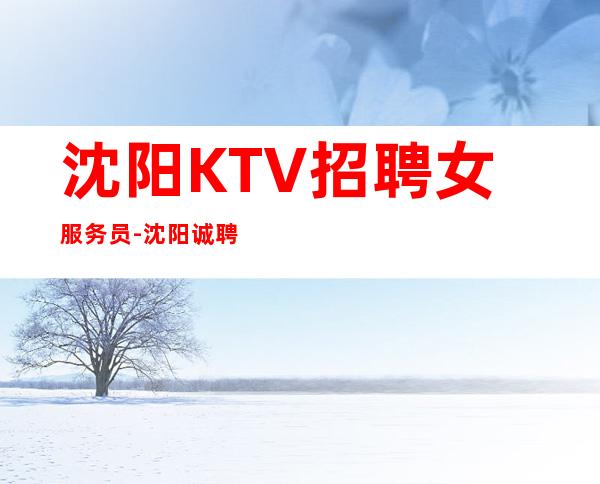 沈阳KTV招聘女服务员-沈阳诚聘KTV高薪职位服务员