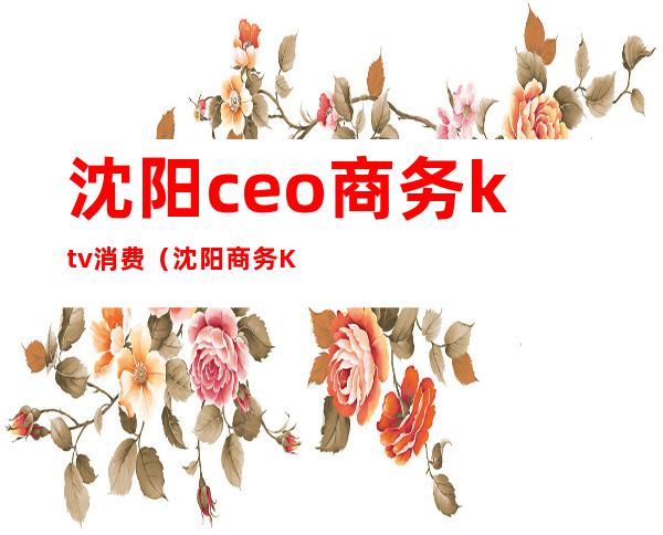 沈阳ceo商务ktv消费(沈阳商务KTV)