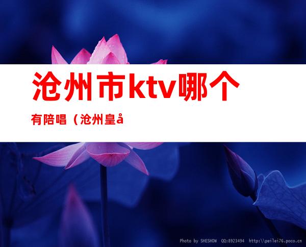 沧州市ktv哪个有陪唱(沧州皇家会所ktv陪唱)