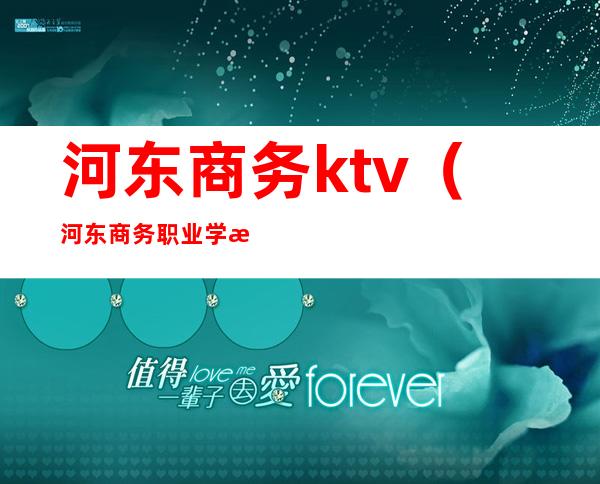 河东商务ktv(河东商务职业学校)
