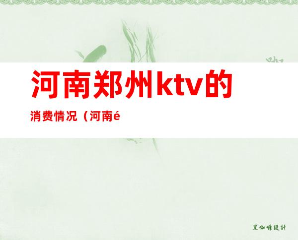 河南郑州ktv的消费情况(河南郑州ktv的消费情况分析)