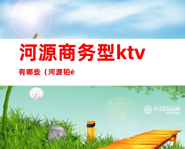 河源商务型ktv有哪些(河源铂金会ktv)