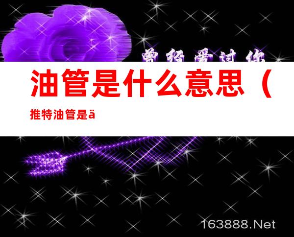 油管是什么意思(推特油管是什么意思)