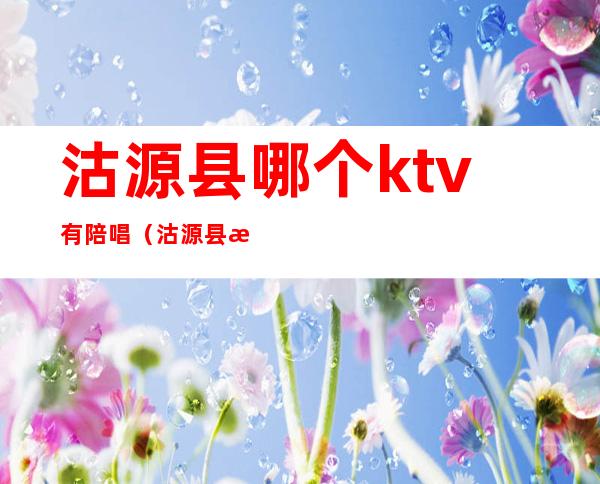沽源县哪个ktv有陪唱(沽源县歌厅)